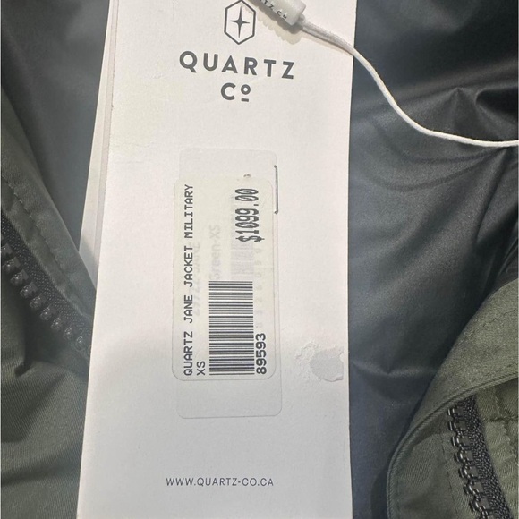 Brand new: Quartz Co - Jane jacket - military green - XS - Picture 4 of 5